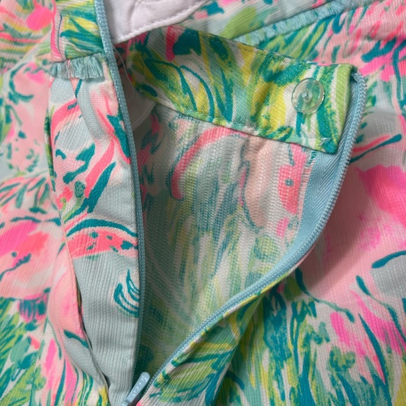 Lilly Pulitzer Adie shorts in the Seasalt Blue On Parade Women’s Size 10 - Picture 4 of 8